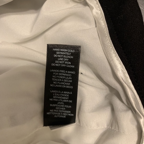 White House Black Market Wool Checkered Pencil Straight Skirt Women's Size 00 - Picture 8 of 9